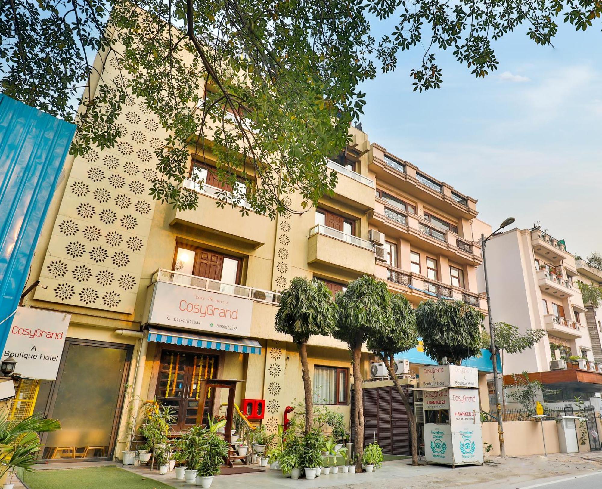 Cosy Grand, Chanakyapuri By The Cosy Hotels Neu-Delhi Exterior foto